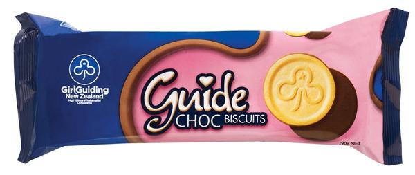 Girl Guide Choc Biscuits 190g